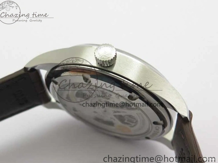 MIROTIME 0413 Original Portuguese IW358304 ZF 1:1 Best Edition SS White Dial RG Markers on Leather Strap A 7077